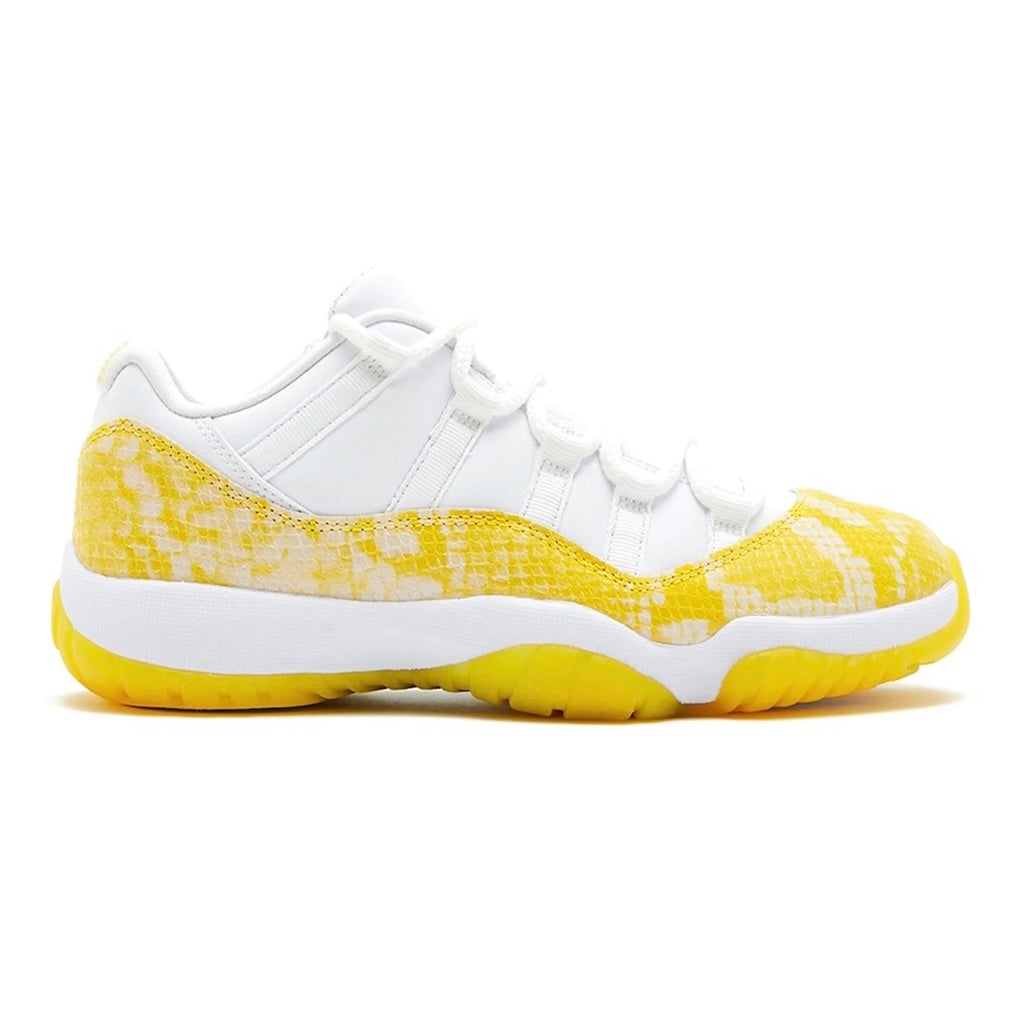 Jordan 11 Low Yellow Snakeskin (W)